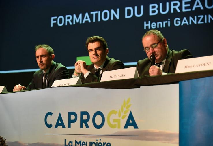 L'assemblée générale de la Caproga, introduite par Henri Gazin, son président (au micro) s'est tenue mardi 3 décembre à Amilly.