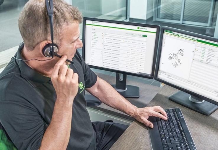 En détectant les risques de panne, le système Expert Alerts de John Deere permet aux concessionnaires de proposer des réparations préventives. 