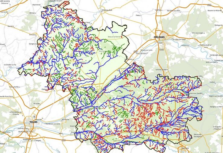 La classification des cours d'eau est accessible en ligne sur le site de la DDT 41. 