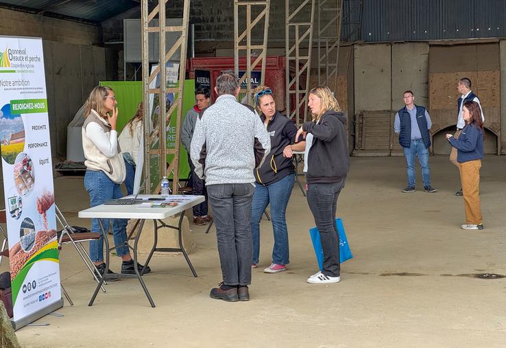 Le 26 mai, à Terminiers. La chambre d'Agriculture a mis sur pied un Forum des opportunités autour des cultures adaptées aux aires d'alimentation de captage.