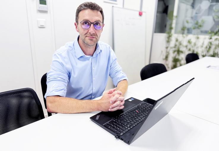 Frédéric Bourgeois est responsable des approvisionnements à la Scael.