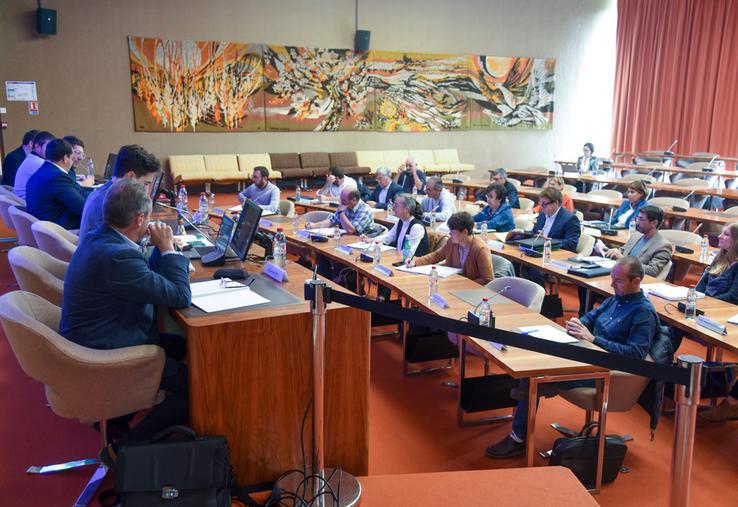 Lundi 22 septembre, à Chartres. Une première session de travail marquée par la crise agricole pour les membres de la chambre d'Agriculture.