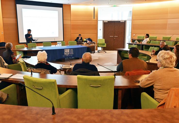 Mercredi 29 octobre, à Chartres. La MSA a organisé un ciné-débat autour du documentaire Femmes de la terre, d'Édouard Bergeon. 