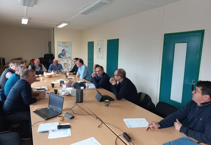 Mardi 25 novembre, à Châteauroux (Indre). La SNFM est venue à la rencontre des sections départementales de la région.