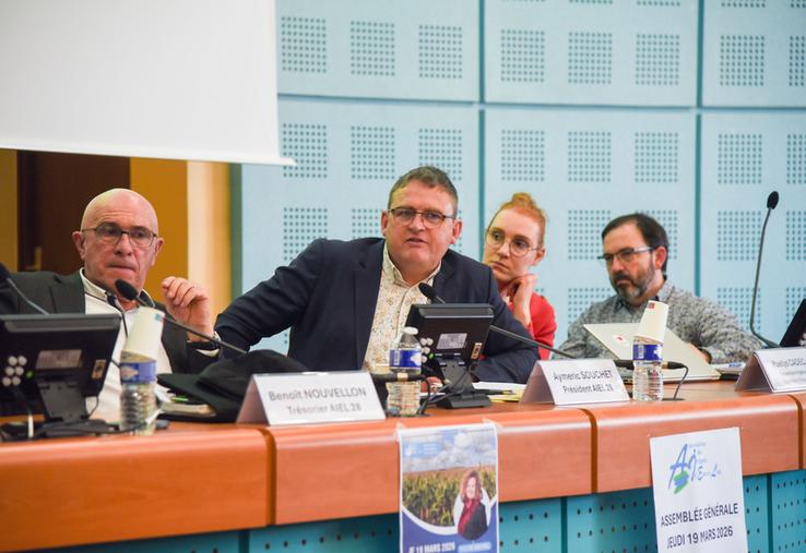 Jeudi 19 mars, à Chartres. Aymeric Souchet a présidé une assemblée générale de l'AIEL riche en informations.