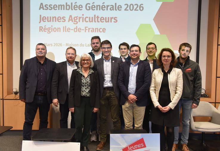 Paris, mercredi 18 mars. Clément Torpier présidait sa dernière assemblée générale de JA région Île-de-France. Il en a profité pour remercier ceux qui l'ont accompagné tout au long de ces six années.