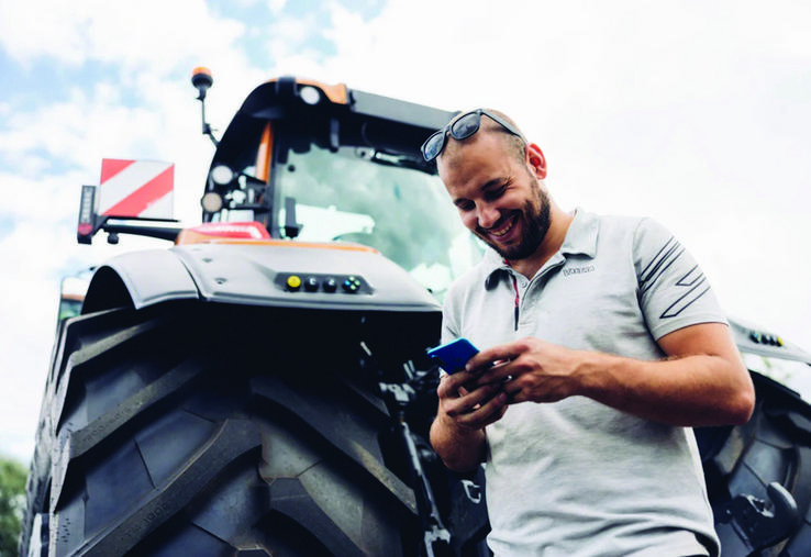 Cet assistant virtuel sera disponible sur la série Q de Valtra. 