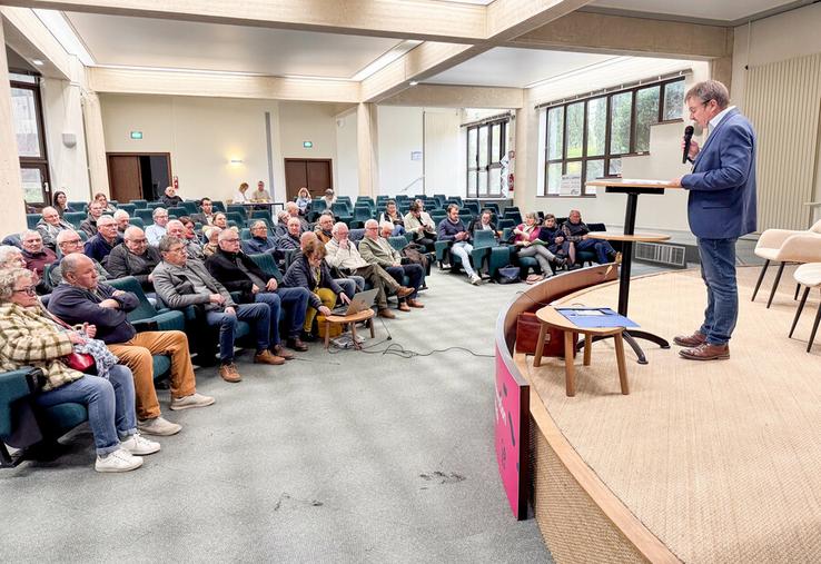 Vendredi 3 avril, à Châteaudun. Jean-Pierre Hamet a présidé l'assemblée générale du comice agricole Perche et Dunois.