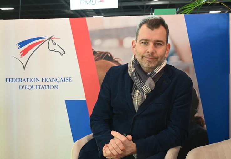 Frédéric Bouix, président de la FFE, était au Salon de l'agriculture du 21 février au 1er mars afin d'échanger avec les acteurs agricoles et publics pour expliquer la Filière Cheval.
