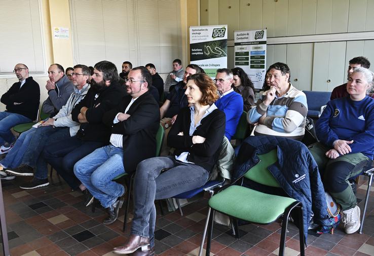 Vendredi 17 avril, à Auvernaux (Essonne). Les Entrepreneurs des territoires d'Île-de-France ont tenu leur assemblée générale. 