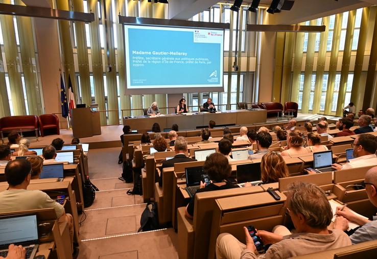 Vendredi 29 mai à Paris. La salle était comble pour les conférences de la souveraineté alimentaire d'Île-de-France. 
