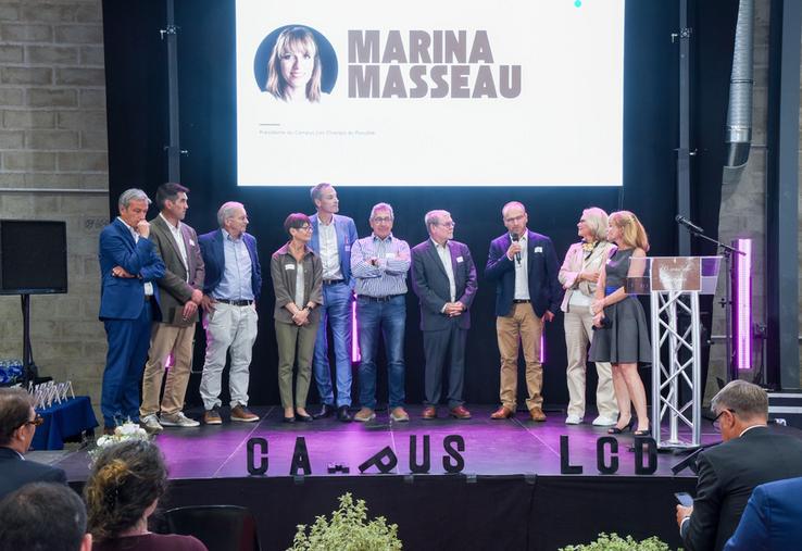Jeudi 1er octobre, à Châteaudun. L'anniversaire des 10 ans du campus Les Champs du possible est l'occasion de présenter les membres de son bureau.