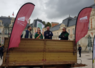 La FNSEA 86 et les Jeunes agriculteurs de la Vienne ont organisé une mobilisation contre la validation de l'étude HMUC Clain.