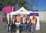 Jeudi 24 octobre, à Lamotte-Beuvron. Pascal Bioulac, maire de Lamotte-Beuvron, les deux cofondateurs de la société Spark Cleantech et Florent Leprêtre, représentant du collège agricole du méthaniseur Sologne Agri Méthanisation, étaient présents pour le lancement officiel du projet. 