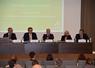 Mardi 26 novembre, à Paris. Autour de Christophe Hillairet, président de la chambre d'Agriculture de région Île-de-France, Olivier Barnay, directeur général, Marc Guillaume, préfet de région, Valérie Lacroute, vice-présidente du conseil régional, et Guillaume Lefort, vice-président de la Chambre, ont évoqué la situation des agriculteurs franciliens.