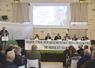 La Chapelle-Gauthier, vendredi 25 avril. Tribune officielle où les élus et responsable de la FDC 77 se sont succédé.