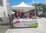 Lors de Papilles en fête, samedi 17 et dimanche 18 mai à Cheverny, Jeunes agriculteurs de Loir-et-Cher a proposé aux visiteurs des burgers confectionnés avec des produits locaux, ainsi que des salades paysannes.
