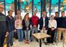 À Paris, jeudi 11 septembre. Une dizaine d'agriculteurs a organisé une conférence de presse pour alerter sur la compétitivité de l'agriculture française. 