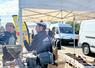 Sur le Pont Royal, le marché des producteurs du Loiret a permis aux visiteurs du Festival de Loire de découvrir les savoir-faire et produits locaux.