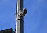 Caméra de vidéosurveillance dans une exploitation agricole.