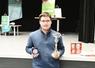 Valentin Boutard, élève de terminale Stav* au lycée agricole d'Areines, ira concourir à Paris pour le trophée du meilleur pointeur de race prim'holstein.