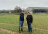 De g. à d. : Baptiste Alix, conseiller technique au cercle de Dourdan-Limours, et Germain Genty, agriculteur à Saint-Martin-de-Bréthencourt (Yvelines).