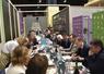 Lundi 23 février, à Paris. La délégation préfectorale a été accueillie au Hall 1 par la profession agricole avec un petit-déjeuner sur le stand Interbev.