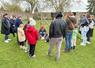 Mercredi 15 avril, à Orrouer. La ferme pédagogique de la Choltière et les activités portées par Véronique André (au c.) ont connu un beau succès lors des portes ouvertes de Bienvenue à la ferme.