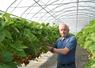 Chevrainvilliers, mardi 26 mai. Damien Chardon au cœur d'un des tunnels en production actuellement. Les premières planches de la saison sont plantées dès la mi-décembre.