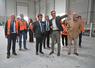 Jeudi 24 septembre, à Aulnoy. Le préfet de région, Georges-François Leclerc, a visité l'usine Planète chanvre, ici guidé par son président Franck Barbier. 