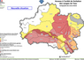 La carte publiée par la préfecture du Loiret montre une situation encore très tendue sur une grande partie du département, avec plusieurs secteurs placés en crise et des restrictions qui restent en vigueur selon les bassins.