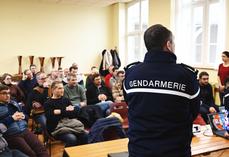 Le 30 janvier, à Séris. Lors de l'assemblée générale du GDA de Mer - Marchenoir, la gendarmerie est intervenue pour évoquer les vols dans les exploitations.