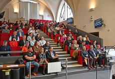 Mardi 5 novembre, à Blois. Les Rencontres bas-carbone, organisées par le conseil départemental en partenariat avec la chambre d’Agriculture, ont réuni une centaine de participants.