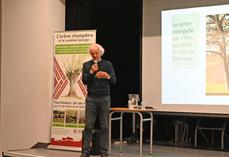 Ernst Zurcher est intervenu sur le sujet des trognes, vendredi 25 avril dernier, au sein de l'auditorium du lycée agricole de Vendôme. 