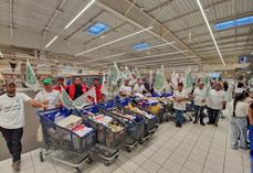 Mardi 9 septembre, à Blois. Des agriculteurs de Loir-et-Cher se sont mobilisés pour dénoncer leur ras-le-bol.