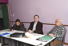 Everly, mercredi 5 novembre. Benoit Gommet (au c.) succède à Marc Beatrix à la présidence des Populiculteurs d'Île-de-France.