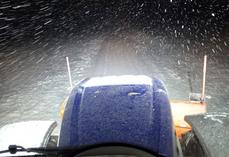 Chenoise. C'est parti pour une nuit à déneiger à la demande du Département.