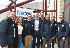 Nangis, jeudi 19 février. Le nouveau bureau de Jeunes agriculteurs de Seine-et-Marne. Avec notamment, en partant de la gauche, Jean-Baptiste Ney, Océane Ney et Armand Chevron.