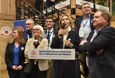 Dimanche 22 février, à Paris. Valérie Pécresse a inauguré le pavillon francilien du Salon de l'agriculture 2026.