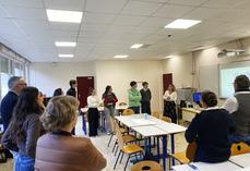 Vendredi 6 mars, le lycée agricole d'Areines a organisé son Labdating permettant la rencontre d’élèves de la filière laboratoire avec des professionnels.