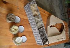 Exemples de produits dérivés de chanvre.