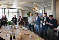 Lors d'une rencontre autour de la fine percheronne au CFA des métiers de Blois, lundi 23 mars, restaurateurs, bouchers et éleveurs ont dégusté des mets préparés avec de la viande de fine percheronne. 