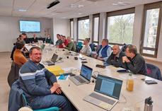 Le 27 mars, à Paris, lors de la réunion de travail de la commission Protection des ressources de la chambre d'Agriculture Île-de-France.