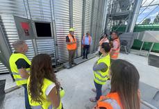 Verneuil-l'Étang, lundi 1er juin. Première des journées consacrées aux acteurs du territoire sur le site du silo Valfrance.