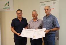 François Cazin, vigneron à Cheverny, a été récompensé lors du Concours général agricole. Il s'est vu remettre son prix lors d'une cérémonie organisée à la chambre d'Agriculture de Loir-et-Cher. 