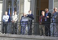 Jeudi 24 septembre, à Blois. Le préfet Joseph Zimet a convié l'ensemble du monde viticole au sein de la préfecture pour une mise à l'honneur de leur métier à la suite de cette année inédite.