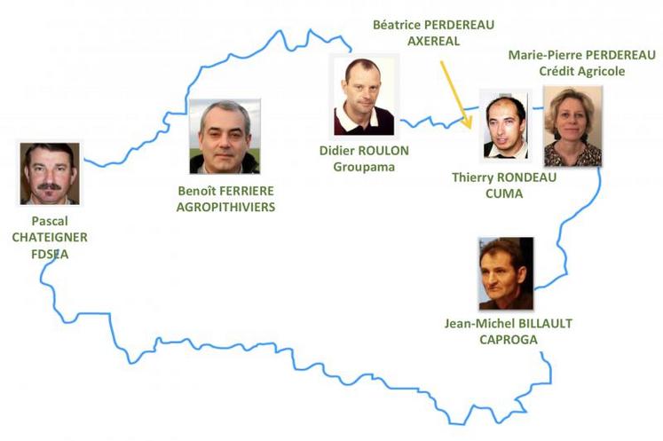 Les candidats du cinquième collège aux élections Chambre 2019.