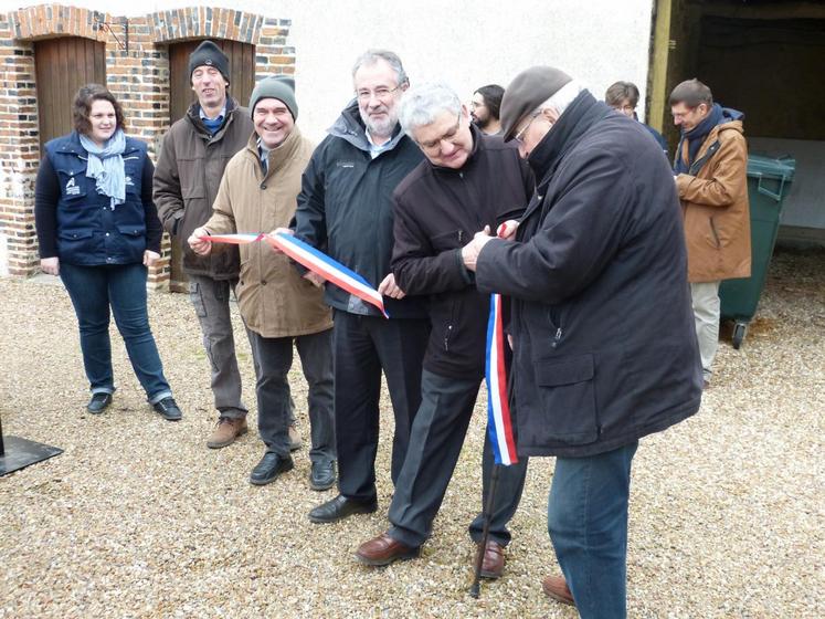 Le 23 janvier, à Beauchêne. Conseil élevage lait s’est doté de trente-cinq LactoCorders. 