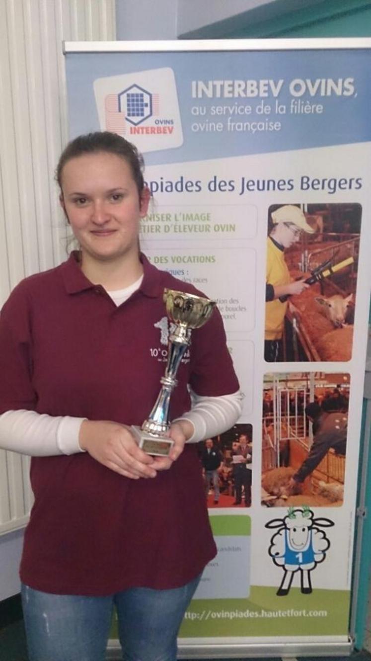 Camille Plantier, du lycée agricole de Vendôme, est qualifiée pour la finale nationale des Ovinpiades le 21 février, à Paris.