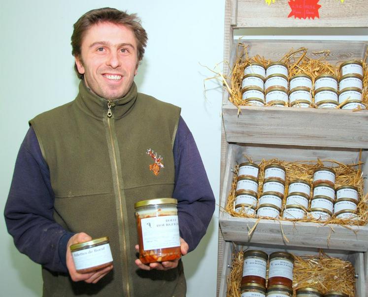 Gaël Chaboche, producteur de viande de blondes d’Aquitaine à Champrond-en-Gatine, a rejoint la marque Terres d’Eure-et-Loir en 2014. (Photo d’archives)